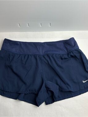 Nike Shorty Shorts L Swim Bottoms Navy Blue Liner Maritime Active